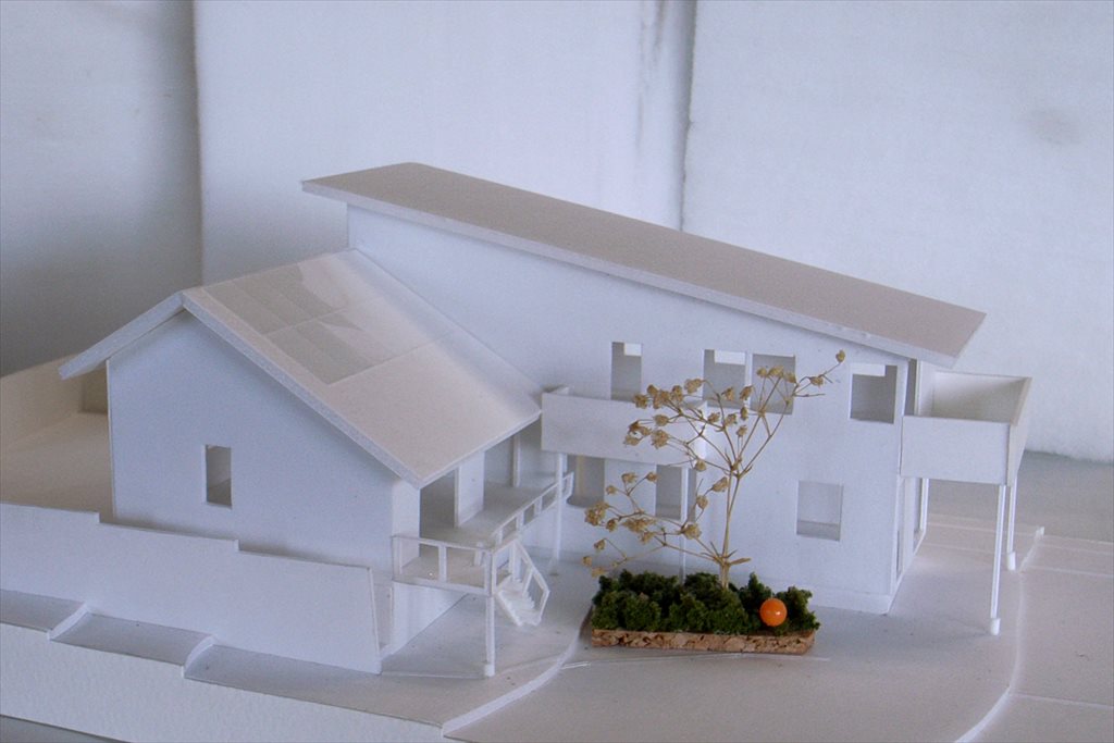 山宮の家、模型2