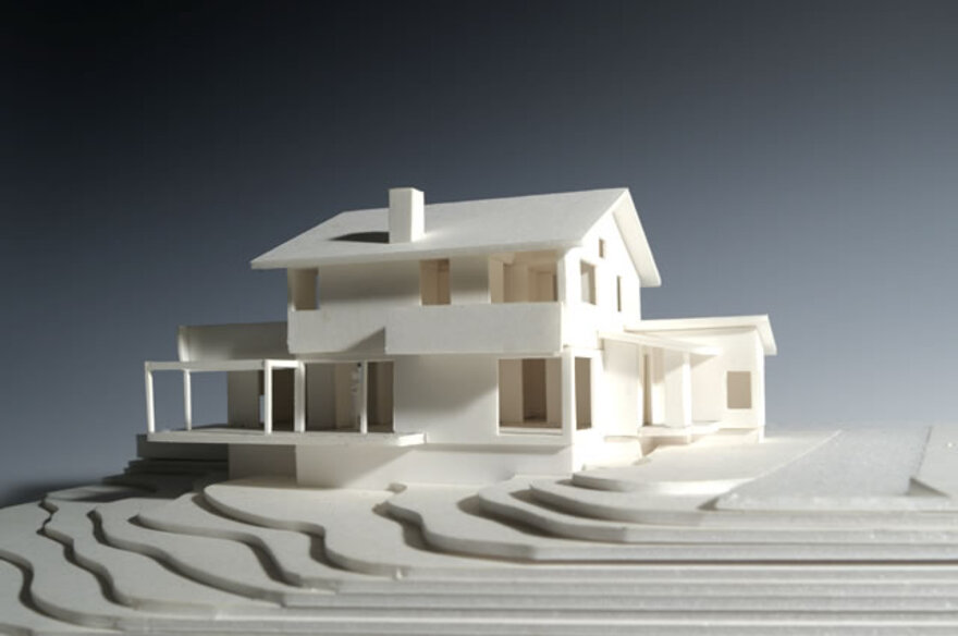 長坂の家（模型）